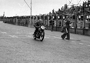 B J Smith (Norton) 1950 Junior Clubman TT B J Smith (Norton) 1950 Junior Clubman TT