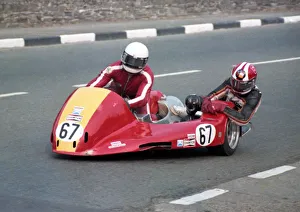 Barry Sloper & Sean Collister (Kawasaki) 1982 Sidecar TT Barry Sloper & Sean Collister (Kawasaki) 1982 Sidecar TT