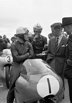 Bob McIntyre and Mike Hailwood 1961 Senior TT
