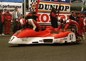 Bob Munro & Colin Denholm (Suzuki) 1989 Sidecar TT Bob Munro & Colin Denholm (Suzuki) 1989 Sidecar TT