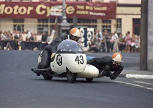 Bran Bardsley & Peter Cropper (Triumph) 1970 500 Sidecar TT Bran Bardsley & Peter Cropper (Triumph) 1970 500 Sidecar TT
