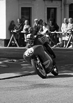 Brian Hussey (Norton) 1973 Senior Manx Grand Prix Brian Hussey (Norton) 1973 Senior Manx Grand Prix