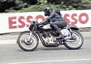 1980 TT Parade Lap Print of AJS at Quarter Bridge