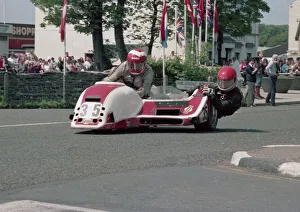 Bryan Hargreaves & Brian Cooper (Suzuki) 1986 Sidecar TT Bryan Hargreaves & Brian Cooper (Suzuki) 1986 Sidecar TT