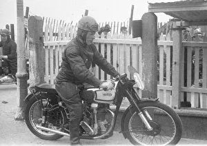 Bill Camier (Norton) 1949 Junior Clubman TT Bill Camier (Norton) 1949 Junior Clubman TT