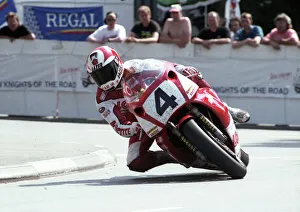 Carl Fogarty at Quarter Bridge: 1992 Senior TT Carl Fogarty at Quarter Bridge: 1992 Senior TT