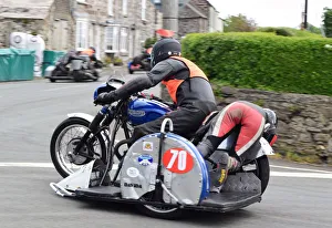 Chris Wickett & Colin Banks (Triumph) 2018 Pre TT Classic Chris Wickett & Colin Banks (Triumph) 2018 Pre TT Classic