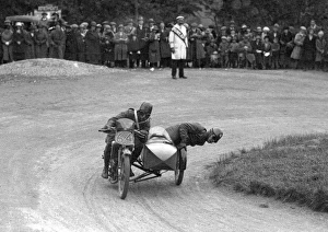 Clarrie Wood & unknown passenger (Scott) 1923 Sidecar TT Clarrie Wood & unknown passenger (Scott) 1923 Sidecar TT