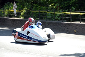 Bill Currie & Philip Bridge (LCR Yamaha) 2008 Sidecar TT Bill Currie & Philip Bridge (LCR Yamaha) 2008 Sidecar TT