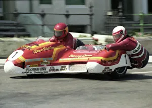 Dave Hallam at White Gates: 1985 Sidecar Race A Dave Hallam at White Gates: 1985 Sidecar Race A