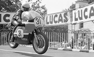 Harley-Davidson Prints: Dave Hughes Harley Davidson 1975 Classic TT Print