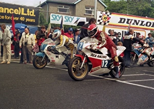 David Griffith & Johnny Rea (Yamaha) 1987 Junior TT David Griffith & Johnny Rea (Yamaha) 1987 Junior TT