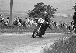 Dennis Lashmar (Norton) 1951 Junior TT Dennis Lashmar (Norton) 1951 Junior TT