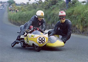 Derek Rumble & J Graham (Rumble BSA) 1970 750 Sidecar TT Derek Rumble & J Graham (Rumble BSA) 1970 750 Sidecar TT