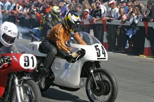 Derek Wood (Triumph) 2007 TT Parade Lap Derek Wood (Triumph) 2007 TT Parade Lap