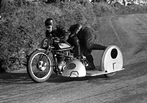 Derek Yorke & E J Green (Norton) 1954 Sidecar TT Derek Yorke & E J Green (Norton) 1954 Sidecar TT