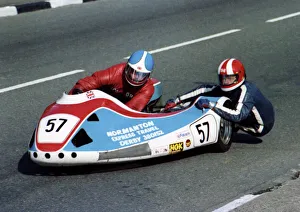 Dick Tapken & John Gibbard (Honda) 1981 Sidecar TT