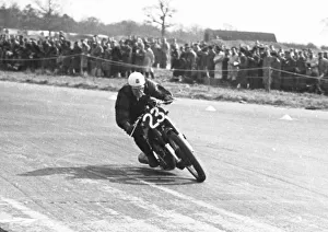 Eddie Iffland (Norton) 1950 Silverstone Eddie Iffland (Norton) 1950 Silverstone