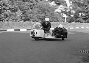 Eric Parkinson & K Philpott (Triumph) 1965 Sidecar TT Eric Parkinson & K Philpott (Triumph) 1965 Sidecar TT