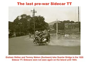 Classic Motorcycle Rides Prints: EX 1925 Walker Mahon