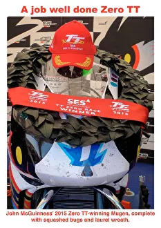 TT Race Photos Prints: EX 2015 McGuiness Zero