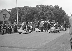 Florian Camathias & Franz Ducret (BMW) and Georg Auerbacher & Peter Rykers (BMW) 1965 Sidecar TT Florian Camathias & Franz Ducret (BMW) and Georg Auerbacher & Peter Rykers (BMW) 1965 Sidecar TT