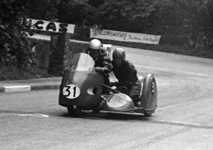 Fred Pusey & E J Evans (Norton) 1960 Sidecar TT Fred Pusey & E J Evans (Norton) 1960 Sidecar TT
