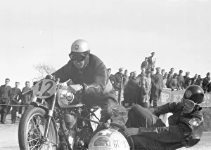 Fritz Muhlemann & W Reusser (BSA) 1956 Sidecar TT Fritz Muhlemann & W Reusser (BSA) 1956 Sidecar TT