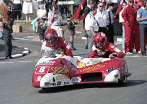 Gavin Porteous & Jeff Spencer (Kawasaki) 1992 Sidecar TT Gavin Porteous & Jeff Spencer (Kawasaki) 1992 Sidecar TT