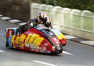 Geoff Bell & Craig Hallam (Windle Yamaha) 1996 Sidecar TT Geoff Bell & Craig Hallam (Windle Yamaha) 1996 Sidecar TT