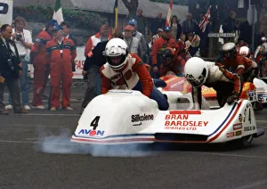 Geoff Rushbrook & Jimmy Cochrane (Ireson Yamaha) 1989 Sidecar TT Geoff Rushbrook & Jimmy Cochrane (Ireson Yamaha) 1989 Sidecar TT