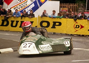 Gerard Flynn & Richard Burgess (Yamaha) 1988 Sidecar TT Gerard Flynn & Richard Burgess (Yamaha) 1988 Sidecar TT