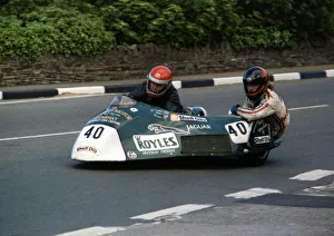 Gerry Flynn & Guy Scott (Yamaha) 1989 Sidecar TT Gerry Flynn & Guy Scott (Yamaha) 1989 Sidecar TT