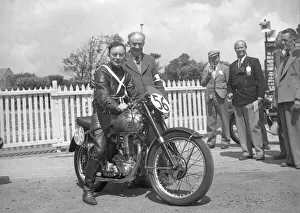 Harold Clark (BSA) 1949 Junior Clubman TT Harold Clark (BSA) 1949 Junior Clubman TT