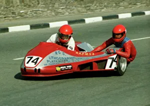 Harry Keetley & Martin Harris (Yamaha) 1984 Sidecar TT Harry Keetley & Martin Harris (Yamaha) 1984 Sidecar TT