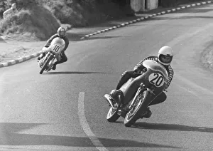 Helmut Dahne (BMW) and Martyn Ashwod (Norton) 1972 Production TT Helmut Dahne (BMW) and Martyn Ashwod (Norton) 1972 Production TT