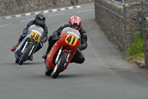 Henry Bell (Honda Drixton) and Danny Pullen (Suzuki) 2007 Pre TT Classic Henry Bell (Honda Drixton) and Danny Pullen (Suzuki) 2007 Pre TT Classic