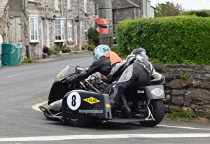Herve Laur & Marie-Laure Ferrieu (Vincent) 2018 Pre TT Classic Herve Laur & Marie-Laure Ferrieu (Vincent) 2018 Pre TT Classic