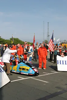 Ian Bell & Ian Carpenter (DMR Bell Yamaha) 2003 Sidecar TT Ian Bell & Ian Carpenter (DMR Bell Yamaha) 2003 Sidecar TT