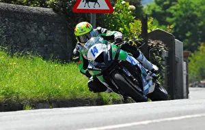 Ian Lougher (Kawasaki) TT 2012 Supersport TT Ian Lougher (Kawasaki) TT 2012 Supersport TT