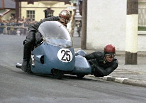 Ian McDonald & H H Walker (Triumph) 1965 Sidecar TT Ian McDonald & H H Walker (Triumph) 1965 Sidecar TT