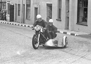Jack Rowlands & C Du Casse (Norton) 1956 Sidecar TT Jack Rowlands & C Du Casse (Norton) 1956 Sidecar TT
