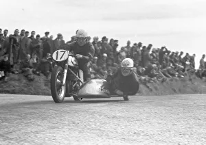 Jack Rowlands & D C Alcock (Norton) 1957 Sidecar TT Jack Rowlands & D C Alcock (Norton) 1957 Sidecar TT