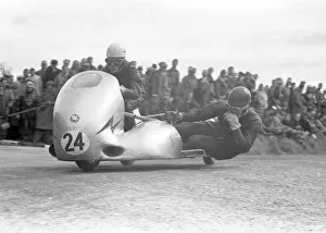 Jackie Beeton (Norton) 1957 Sidecar TT Jackie Beeton (Norton) 1957 Sidecar TT