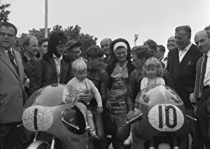 Jim Redman (Honda) and Alan Shepherd (MZ) 1964 Lightweight TT Jim Redman (Honda) and Alan Shepherd (MZ) 1964 Lightweight TT