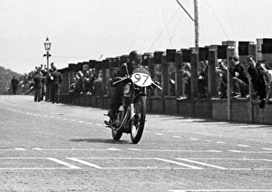 John Wenman (Norton) 1949 Junior Clubman TT John Wenman (Norton) 1949 Junior Clubman TT