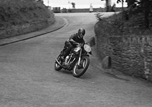 John Wenman (Norton) 1950 Junior Clubman TT John Wenman (Norton) 1950 Junior Clubman TT