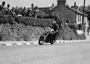 Johnny Lockett (Norton) 1950 Senior TT Johnny Lockett (Norton) 1950 Senior TT