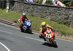 Les Shand (Honda) and Dan Stewart (Suzuki) 2006 Superbike TT Les Shand (Honda) and Dan Stewart (Suzuki) 2006 Superbike TT