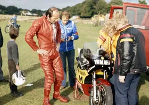 1977 Manx Grand Prix Print of Mike Hailwood (Padgett Yamaha)